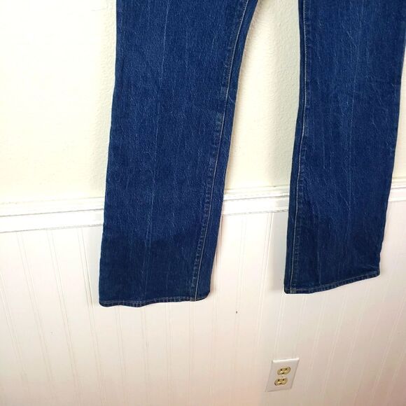 Levi Women's Ribcage Bootcut High-Rise Medium Denim Wash Jeans Size 26/Small - Picture 5 of 12